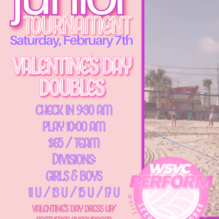 WSVC Perform Valentine's Day Doubles Juniors Tournament